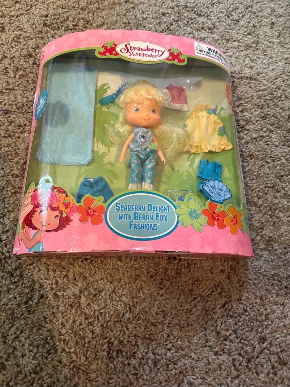 Seaberry Delight Doll with Blue Outfit - Kids Toys